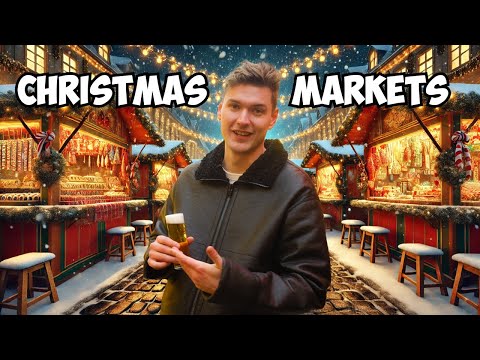 Tasting The BEST Christmas Market Food In Germany