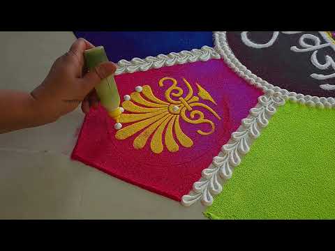 Shivaji Maharaj Jayanti special Rangoli designs