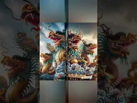 🐉 Ruler of the Seas! The Dragon King #chinesemythology #chinesegod #monkeyking #posiedon