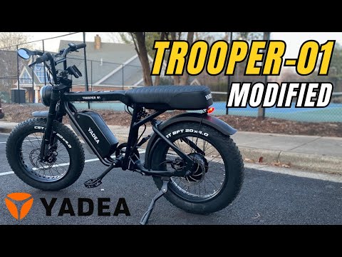 Modifying my 48V Electric Bike Yadea Trooper-01