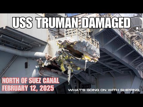 USS Harry S Truman Hull Pierced | Heading to Port for Damage Assessment | What May Have Happened?