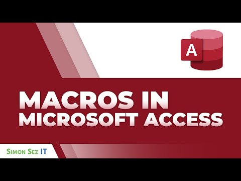 How to Use Macros in Microsoft Access 2021