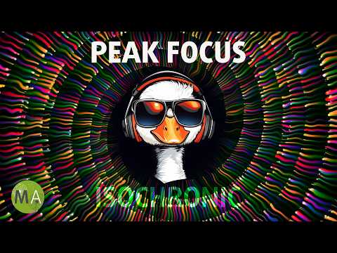 Peak Focus for Complex Tasks - Goose Mix with Beta Isochronic Tones