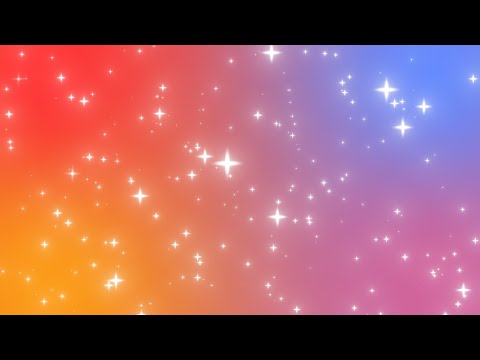 Gradient and Glowing Stars Background || 1 Hour Looped HD