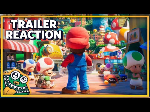 Super Mario Bros. Movie Trailer - Live Reaction!