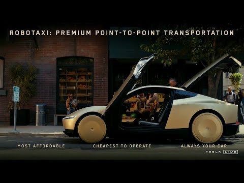 Tesla Announces the Robotaxi, Robovan, and Tesla Bot Updates