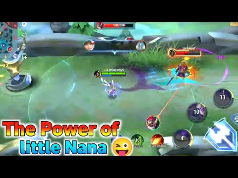 Nana with overpowered Molina Power 😁