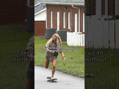 To my young girls getting on social media….#skateboarding #girlswhoskate #adventure #travel #nature