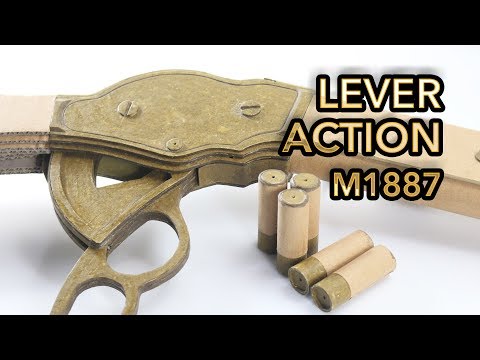 Best Lever Action | How To Make Cardboard Gun