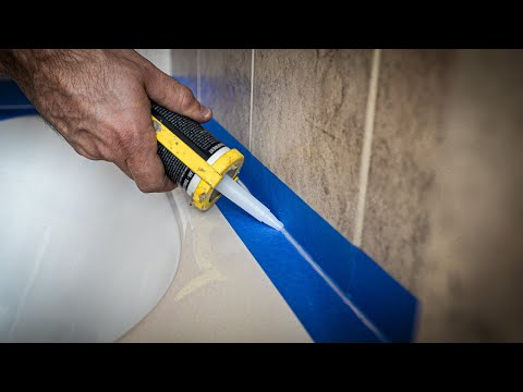 Fix Moldy Silicon Shower Caulking & Get Perfect Caulking Lines Every Time