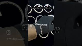 Designer Italian silver bracelets pure 92.5 silver ​⁠#silvercollection #explore #shorts #italian