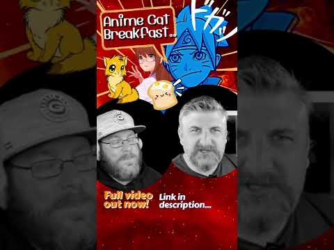 Anime Cat Breakfast... - Check out episode 61 of The Tuesday Show with CJ and Ted... #Shorts