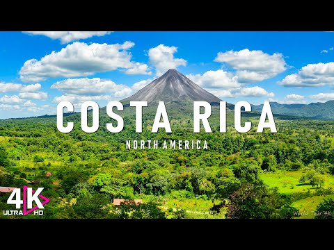 Costa Rica Rainforest 4K - Happiest Country On Earth With Exotic Wildlife | Scenic Relaxation Film