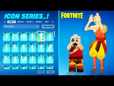 ALL ICON SERIES DANCE & EMOTES IN FORTNITE! (Part 2)