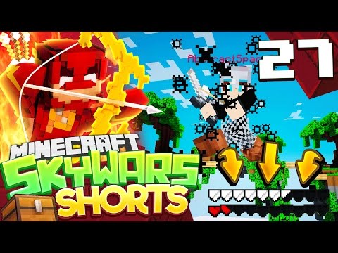 GAMEPLAY 2! (MINECRAFT SKYWARS SHORTS #27)