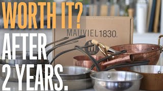 My opinion using Mauviel stainless steel M'cook series for 2 years on the channel