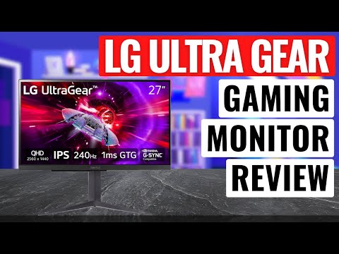 LG 27" UltraGear QHD 1440P Gaming Monitor Review [2025]