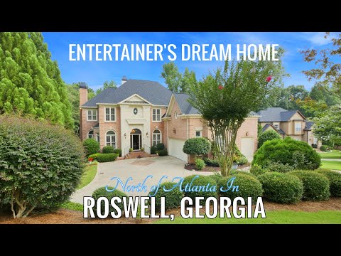 6 BDRM, 5 BATH HOME WITH 2 DECKS FOR ENTERTAINING IN ROSWELL, GA, N. OF ATLANTA (SOLD)