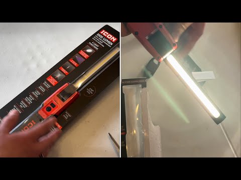 REVIEW “icon” 1000 lumen dual-sided rechargeable slim bar light with uv inspection