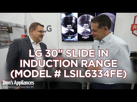 LG 30" Slide In Induction Range (Model # LSIL6334FE)