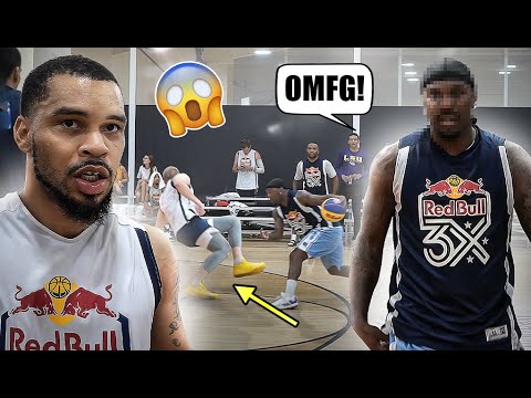 We Went Against NBA STAR in 3V3 For $5,000 at Red Bull 3X & This Happened! "TY LAWSON WANTED SMOKE!"