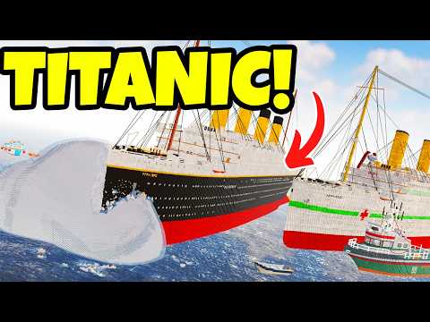 Ships vs ICEBERG Sinking DESTRUCTION! | Teardown