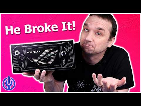 He Tried to Fix His ROG Ally X & Now It's Broken! Let's Fix It!