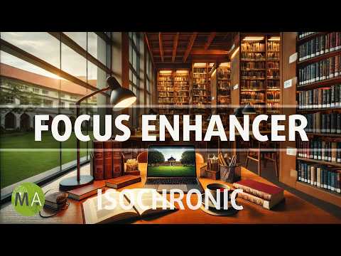 Study Enhancer for Focus and Memory with Alpha/Beta Isochronic Tones