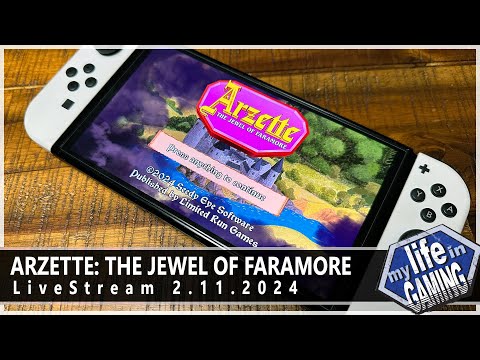 Arzette - The Jewel of Faramore (Nintendo Switch) :: LIVE STREAM