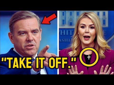 Liberal TV Host Mocks Karoline Leavitt NECKLACE - Her Response is SHOCKING!