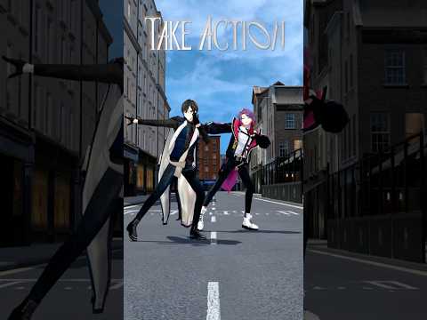 渡会雲雀と四季凪アキラでTAKE ACTION踊ってみた！   #ヴォルタShorts