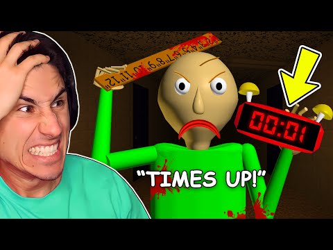 If Time Runs Out... BALDI KILLS ME!