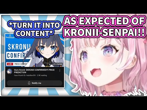 Koyori is Impressed by Kronii's Ability to Turn Crisis into Opportunity