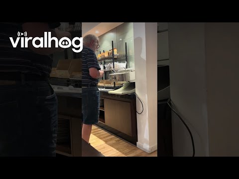 Hotel Toast Maker Plops Food On Floor || ViralHog