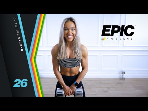 KILLER Chest and Tricep Workout with Dumbbells | EPIC Endgame Day 26