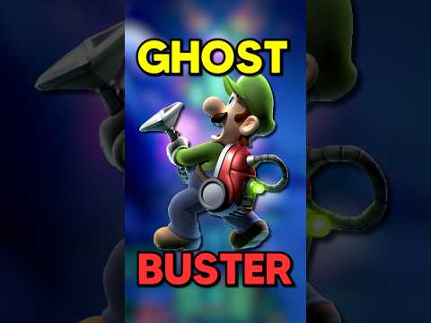 Luigi is NOT a Ghost Buster...