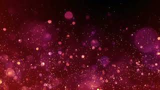 Gold Red Particle Background