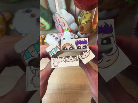 Diy Cute emojis 🦑🤎💜 #art #diy #crafts #papercraft #thingstodo #cute #cutecraft