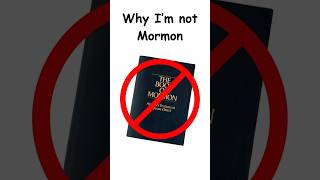 5 Reasons I'm Not Mormon #mormon #religion #christianity