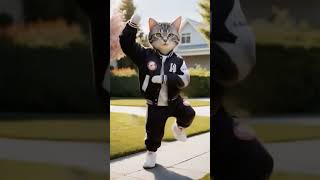 cat dance #ytshortfeatures #catshorts #trendingshorts #cat #popularshort #ytshorts #popular..