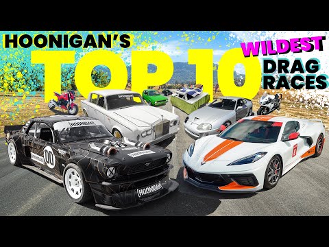 Video Game Races IRL — The WILDEST Vehicles in THIS vs THAT Drag Racing History!!