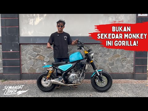 Kecil Tapi Bertenaga Lebih Dari Monkey Ini Gorilla!!! Honda CB150R