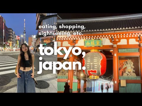 my dream vacation in tokyo: eating ramen, shopping in shibuya, capybara cafe, anime town + more!!