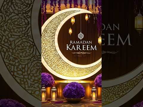 Ramadan Kareem | Stunning Screensaver for TV #immersivevisuals #ramadandecor #ramadankareem