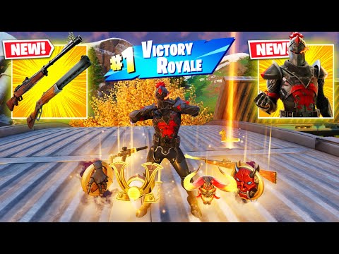 KNIGHT CONQUEROR vs NEW 3 MEDALLIONS & MYTHIC’S CHALLENGE (FORTNITE CHAPTER6)