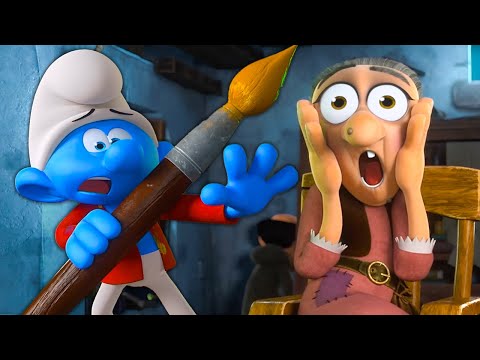 The Scream 😱 • The Smurfs 3D • Cartoons for Kids