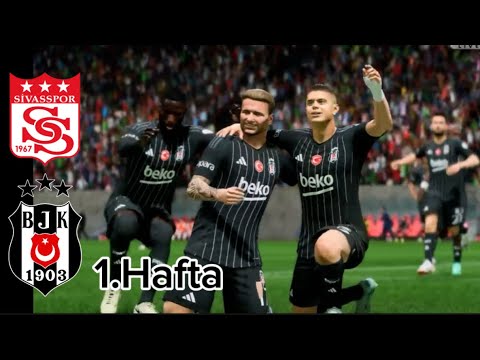 Sivasspor - Beşiktaş Maçı | Ziraat Türkiye Kupası 1.Hafta 2024/2025 (Maç Özeti)