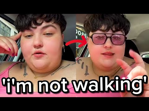 TikToker Demands Wheelchairs For Fat People..