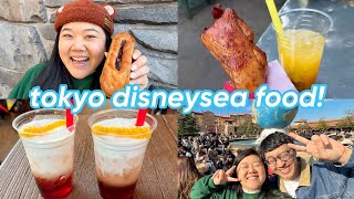 what to eat at tokyo disneysea! 🌊 experiencing the NEW fantasy springs ✨ | VLOGMAS DAY 10