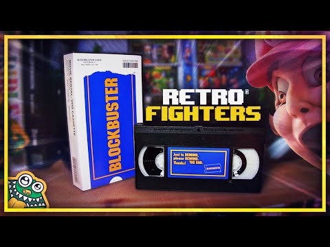 Retro Fighters Blockbuster Mini VHS 📼 Switch Game Case - Unboxing and Overview